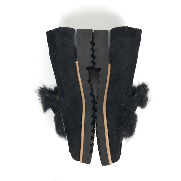 SOLD Franco Sarto Black Suede Cyrus Loafer - Picture 3 of 6